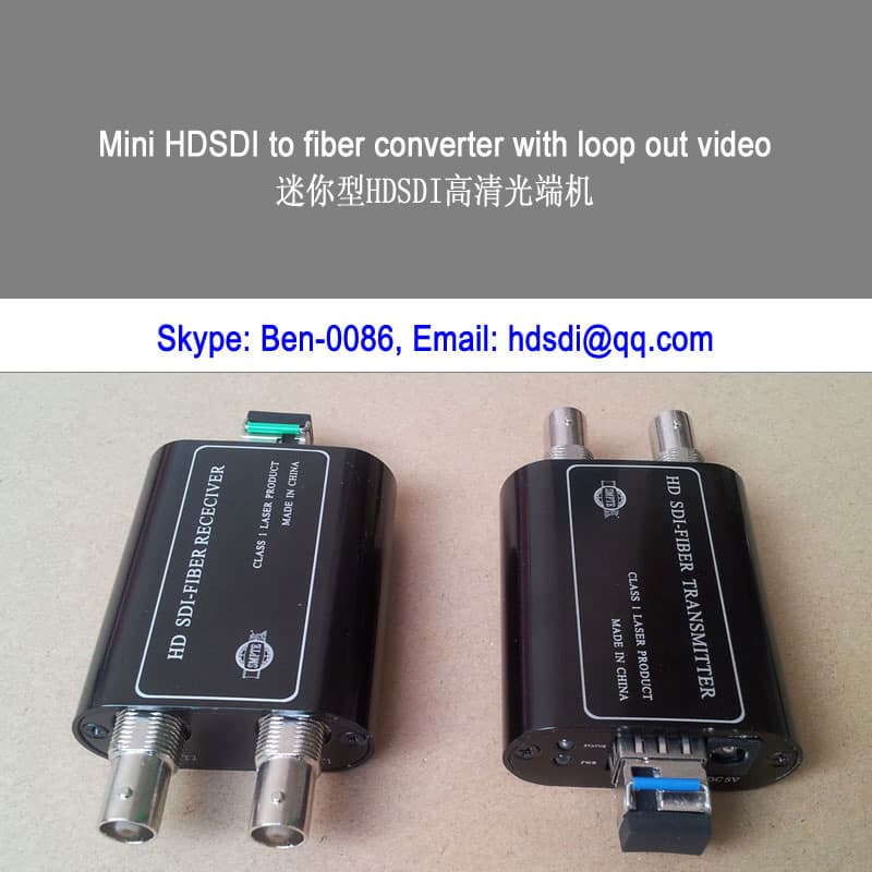 hdsdi to fiber converter